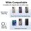 Supporto magnetico per telefono, supporto portatile per anello da dito, blu 6