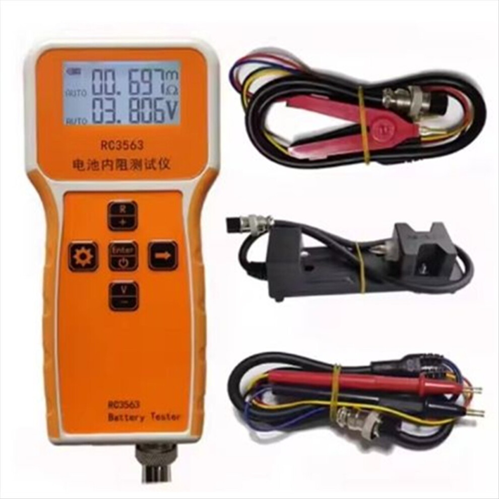 Rc3563 18650 Battery Voltage Internal Resistance Tester 4852896941099