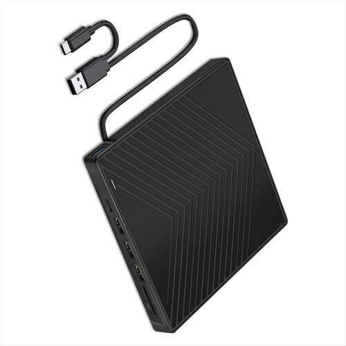 Ekstern CD DVD-drev USB 3.0 Type-C brænderlæser 1
