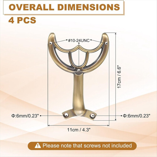 Deckenventilatorflügel-Armersatz 4 Stück Grün Bronze 1