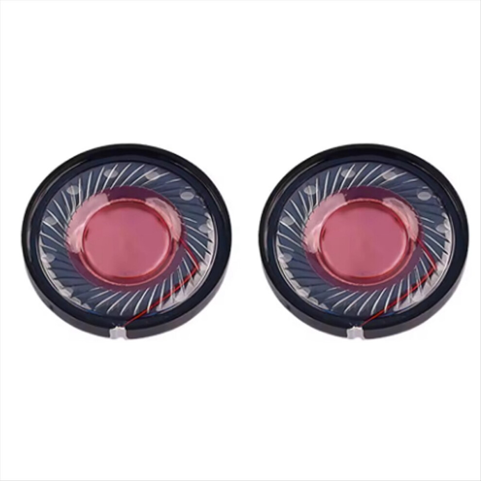 1 Pair Headphone Units 40Mm Driver Edge Pet, Bluetooth Headset Diy 4852896945981