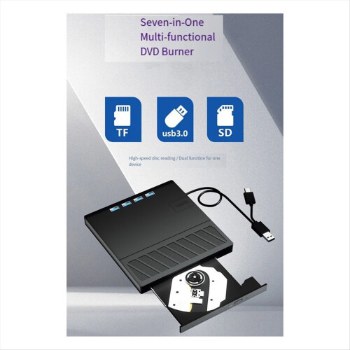 Unitate Blu-Ray externă USB 3.0, player Blu-ray DVD/CD portabil 2