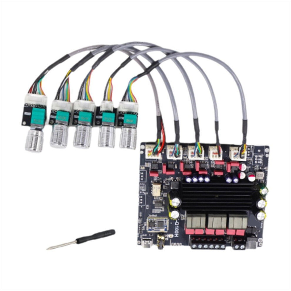 XY-Q100H Digital Power Amplifier Board 2.1 Channel 50Wx2+100W-image-OPC-PMCXXMJ-NEW