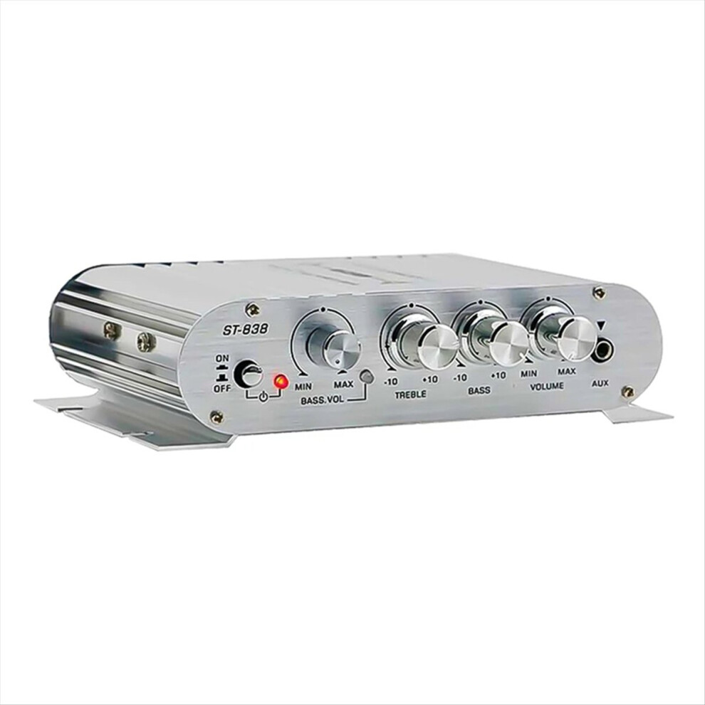 838 Home Theater Amplifiers Hifi 2.1Channel Power Amplifier,B 4852896945677