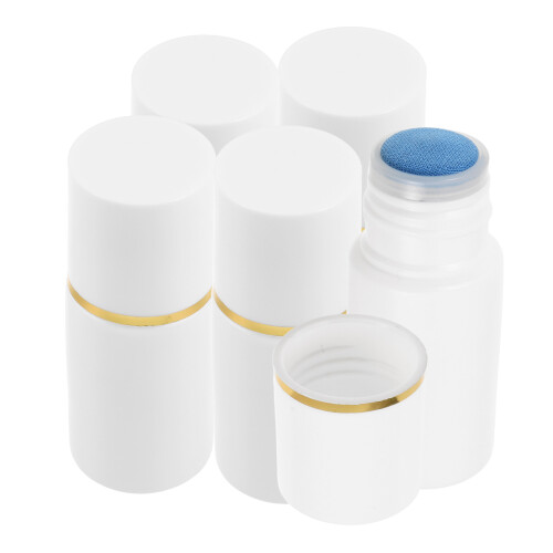 25 Unidades Aplicador Con De Esponja Botella 20 Ml Plástico 2