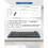 Mini clavier trackball sans fil, 78 touches, Bluetooth 3