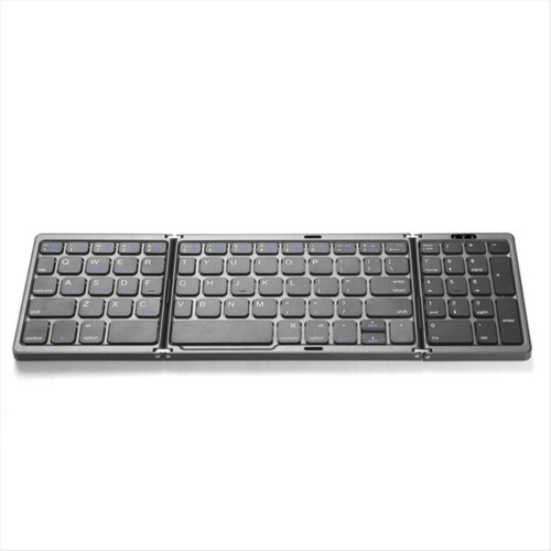 Foldable Wireless Bluetooth Keyboard Rechargeable Folding Keyboard 2