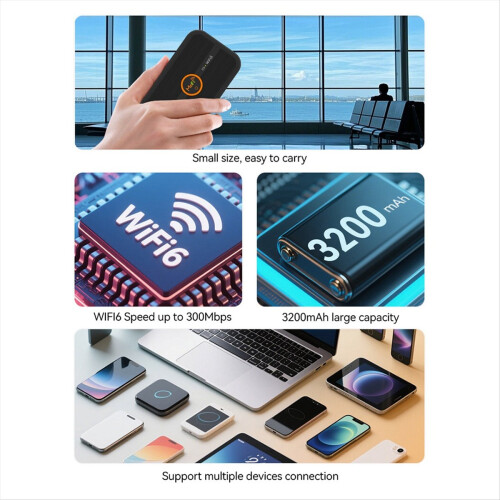 wifi6 router 4G LTE mobil WiFi 2