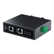 Injector industrial Poem 10G, 90w, șină DIN, IEEE 802.3 Af/At/Bt