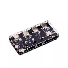 Bluetooth USB Hub 4-vejs Smart Switch Timer Stemmestyringskonverter