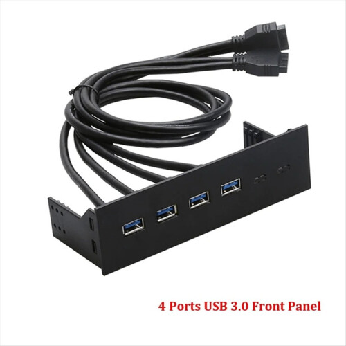 Frontpanel Hub PCI-E til USB 3.0 konverteringscomputerudvidelseskort 1