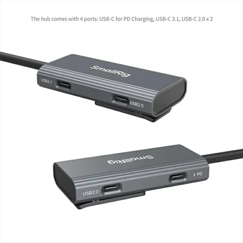 Hub USB-C 4598 PD/USB-C 3.1/USB-C 2.0 cu adaptor audio 2