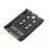 M.2 SSD zu U.2 SFF-8639 Key B+M Adapter NVMe SSD Konverter 1