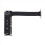 Câble d'extension PCI-E 4.0 X1 vers SSD M.2 NVMe, angle 90, clé M 2