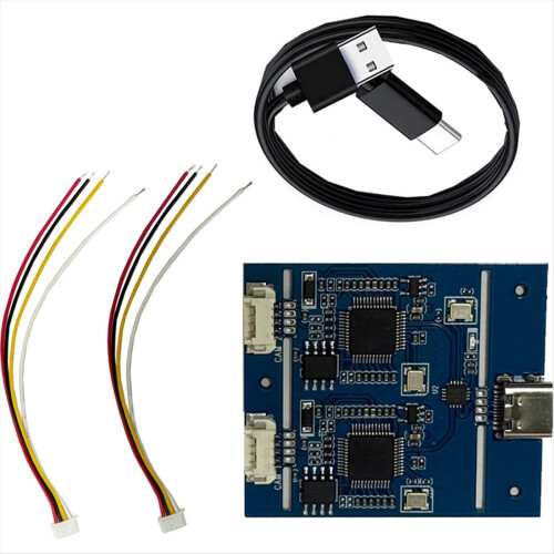 Μονάδα κάρτας λήψης βίντεο AV CVBS 2 καναλιών σε USB 2