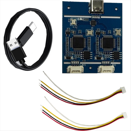 Μονάδα κάρτας λήψης βίντεο AV CVBS 2 καναλιών σε USB 1