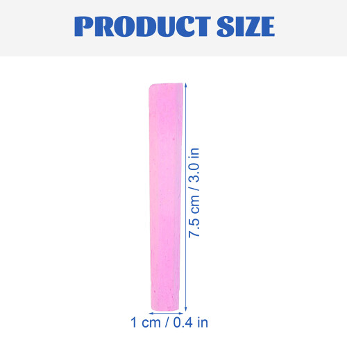 1 set dustless chalk with eraser for writing drawing classroom use 1