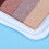 5 Colors Gradient Ink Pad Eco Friendly Hand Printed Stamp Pad Brown 7