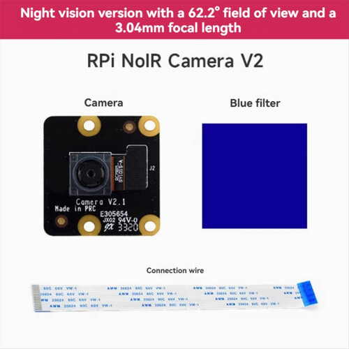 Do modułu kamery V2 Night Vision dla 2