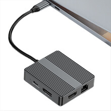 Hub USB C Adapter USB 3.2 Stacja dokująca do laptopa typu A
