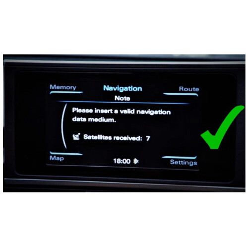 Audi A3 Navigation Maps SD Card MIB-S 2014 8V0919866B 1