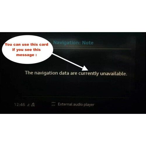 Audi A3 Navigation Maps SD Card MIB-S 2014 8V0919866B 2