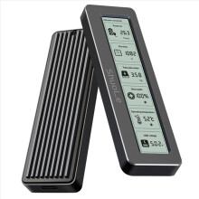 Obudowa dysku SSD M. 2 NVME/NGFF z podwójnym protokołem i wyświetlaczem