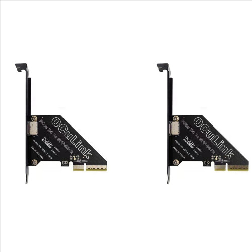 Karta rozszerzeń PCIe 4.0 X4 do Oculink SFF8611/8612 dla systemów Win/Linux 1