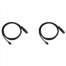 Kabel USB C do XLR żeński, typ męski (2 m/6,6 stopy)