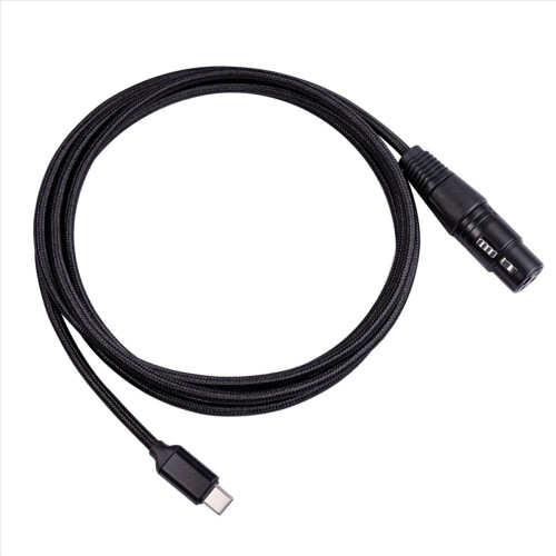 Kabel USB C do XLR żeński, typ męski (2 m/6,6 stopy) 2