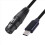 Kabel USB C do XLR żeński, typ męski (2 m/6,6 stopy) 4