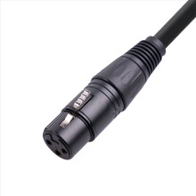Kabel XLR typu Y, męski na dwa żeńskie złącza mikrofonowe, 50 cm