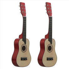 25-calowa gitara akustyczna z drewna lipowego, 6 strun, mała, mini