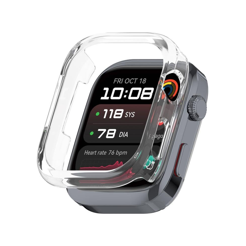 Half Coverage Pc Hollow Protective Case Transparent Compatible With Huawei Watch D2 9016109579812