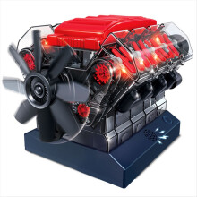 DIY V8 Engine Model Assembly Kit Eight Cylinder Engine Model Building
