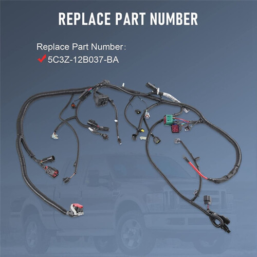 Til Super Duty 6.0L 2005-2007 motorledningsnet 2