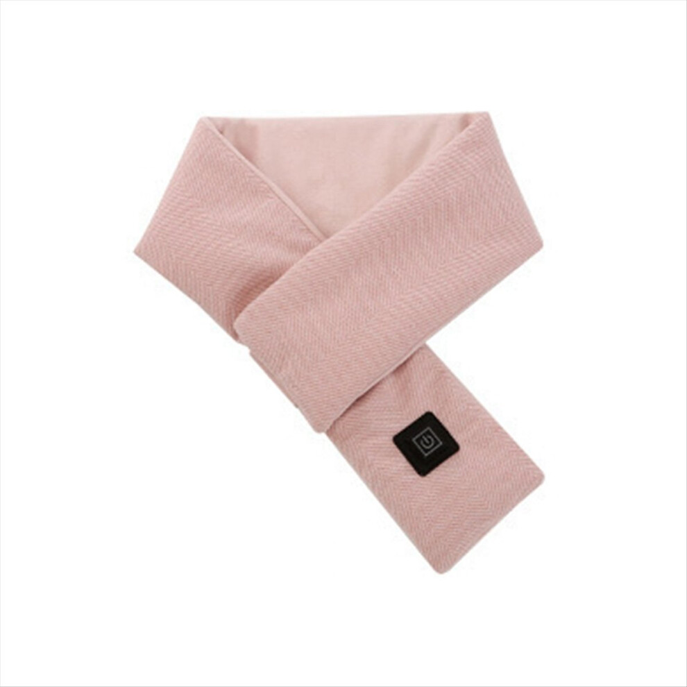 Electric Heating Scarf USB Charging 3Gear Heated Scarf Pink