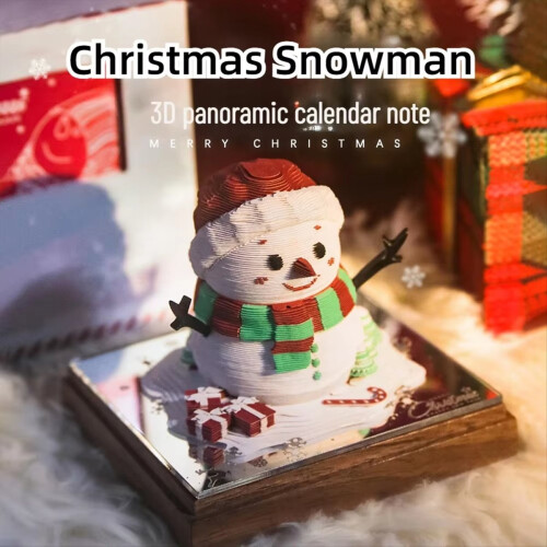 Yulokdwi Calendrier 3D Art 2026 - Calendrier Sculpture Papier 2023 à