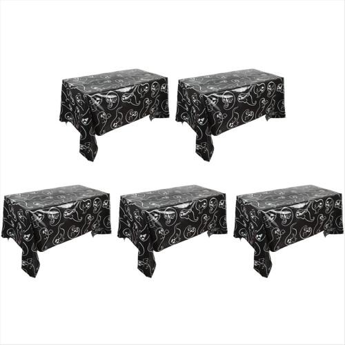 Halloween Placemat Ghost Table Runner Cobweb Tablecloth C