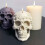 Καλούπι κεριού Rose Skull DIY για κέικ σοκολάτας Halloween Καλούπι διακόσμησης B 5