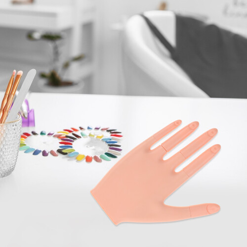 Ensemble De Main De Pratique Pour Ongles Acryliques Flexible 2