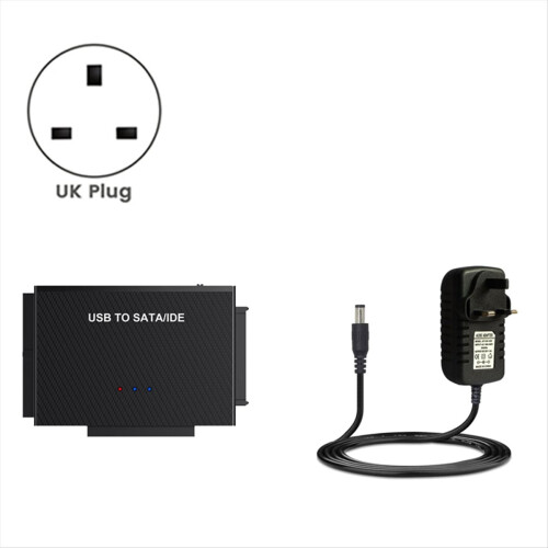Adaptér USB 3.0 na / IDE Adaptér pro pevný disk, zástrčka UK 1