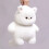 Boneca de gatinho super macia e relaxante, preta 4