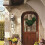 Christmas Rooster Chicken Wreath Artificial Rustic Christmas Wreath 5