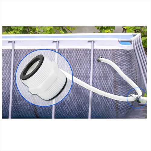 Conector furtun piscină cu etanșare inelară 2