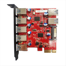 Rozšiřující karta PCI Express s rozhraním PCI-E na Type-C (2), Type-A (5) USB 3.0