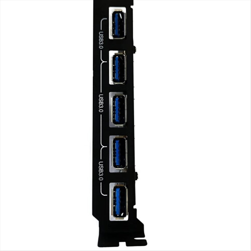 PCI-E til Type-C (2), Type-A (5) USB 3.0 PCI Express-udvidelseskort 2
