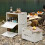 Outdoor Travel Storage Kampeeruitrusting Wit, L 4