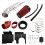 Kit de entrada de ar de 4 polegadas e proteção térmica para / V8 vermelho 1
