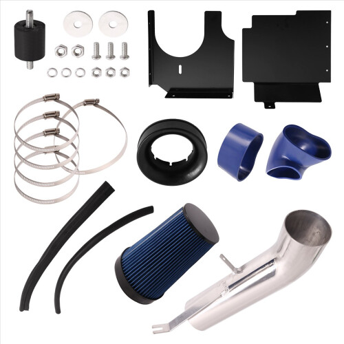 Kit de entrada de ar de 4 polegadas e proteção térmica para / V8 Azul 2